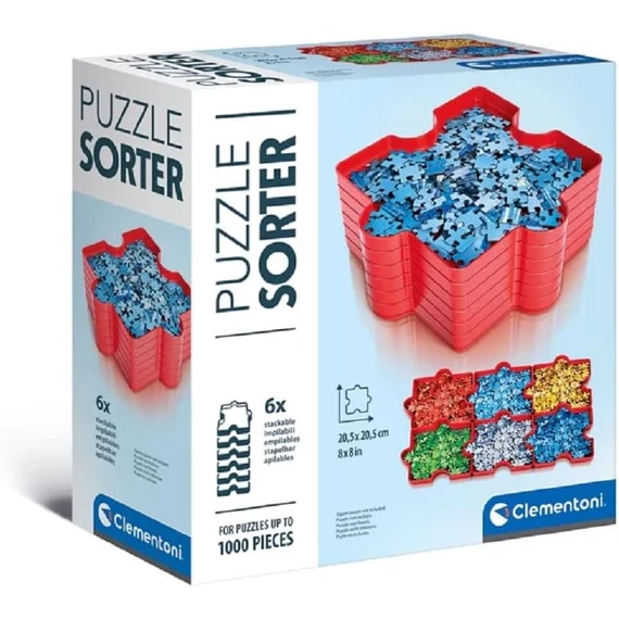 Puzzle szortírozó 6 db-os Clementoni