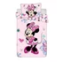 Kép 1/4 - Disney Minnie Flowers gyerek, ovis ágyneműhuzat 100×135cm, 40×60 cm