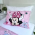 Kép 4/4 - Disney Minnie Flowers gyerek, ovis ágyneműhuzat 100×135cm, 40×60 cm